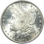 Фото серебряного доллара "Morgan Dollar" 1878 г. Фото серебряного доллара "Morgan Dollar" 1878 г.